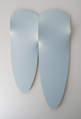 Jan Maarten Voskuil, Defrost, 2020, acrylics on linen, 161x95x13cm